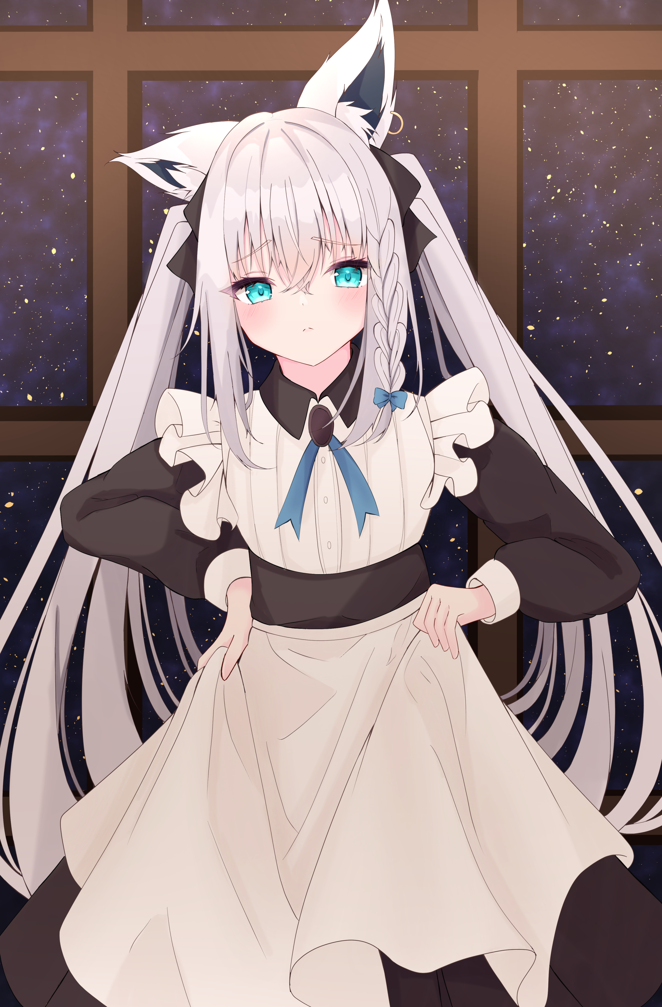 白上フブキ 推し事 イラストお借りしましたっ マイクロさんのイラストめちゃくちゃかわいいです Twitter