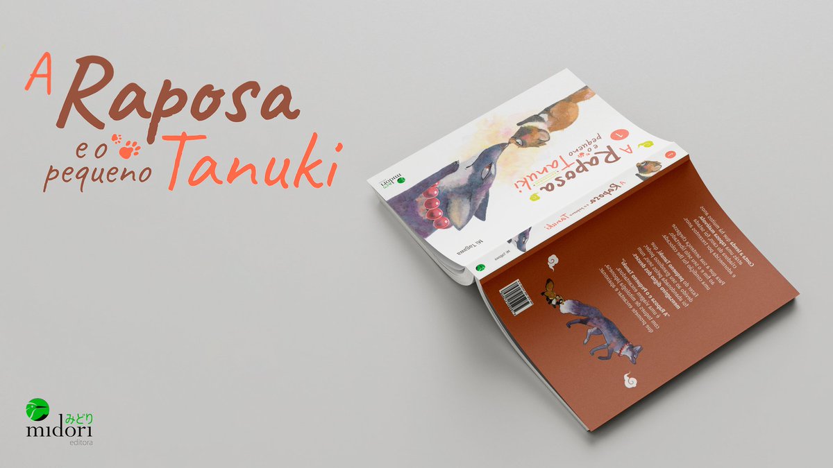 midorieditora's tweet photo. A Midori Editora volta a entrar em atividade no Twitter com o nosso novo lançamento 😁🐦
"A Raposa e o Pequeno Tanuki" é um livro a não perder, não só pela sua fofura, como pelo mundo fantástico recheado de mitologia japonesa, o qual não podes perder. De autoria de @tagawa_mi https://t.co/dAomXevXKy