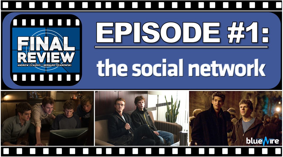 FinalDraftPod_'s tweet image. FINAL REVIEW | EPISODE #1

"The Social Network (2010)"

🍅:✅ - 96% (329 Reviews)
🏆: ✅ - 8 Nominations (3 Wins)
💰: 🚫 - $96,962,694 (Domestic)

Presented by @bluewirepods

🎙️: @AndrewJClaudio_
🎙️: @OzOnMovies

ITUNES: podcasts.apple.com/us/podcast/fin…
SPOTIFY: open.spotify.com/episode/5d2Amt…