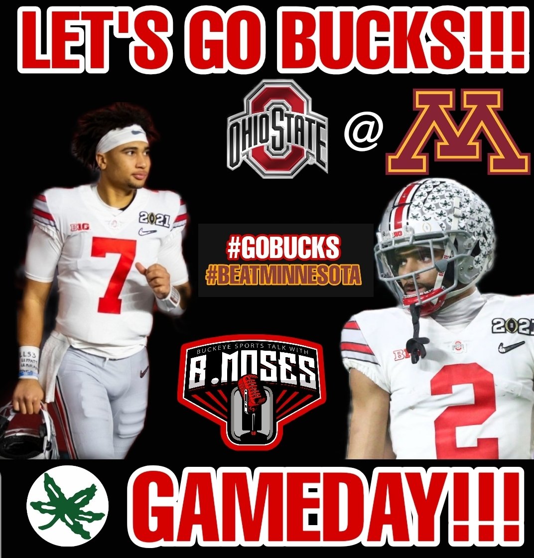 bmoses30's tweet photo. It's GAMEDAY!!! Almost time to baptize the GOPHERS in the waters of Lake Minnetonka! 😁✊🏾💯🔥 Let's goooooooo!
#BUCKEYENATION #ThrowsUpBlock🅾️ #BeatMinnesota #GOBUCKS https://t.co/V6UT3UDGw1