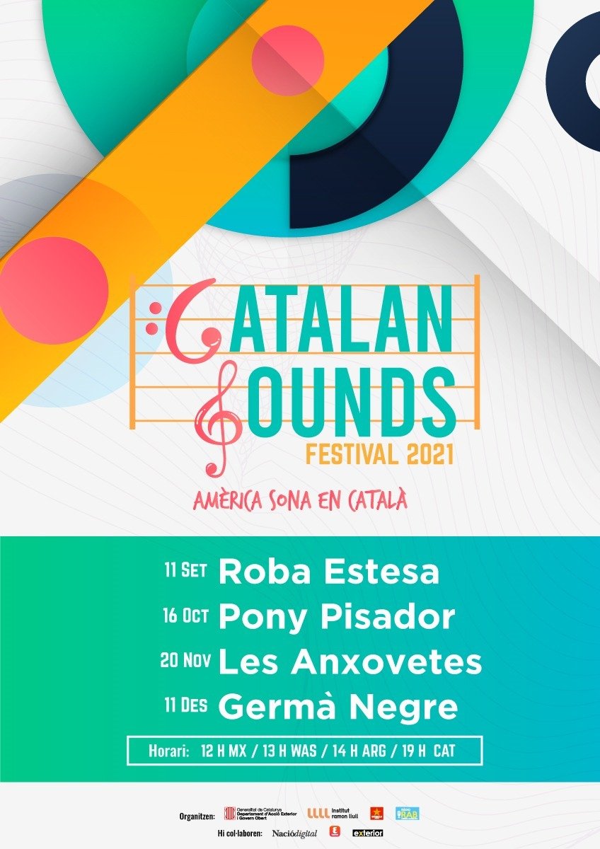 🎉Tret de sortida del festival #CatalanSounds🎶 per fer arribar la música catalana a les Amèriques amb <a href="/somrobaestesa/">12/12 ❤️‍🩹 L'ÚLTIMA ESTESA</a>, <a href="/elponypisador/">El Pony Pisador</a>, <a href="/lesanxovetes/">Les Anxovetes</a> i <a href="/GermaNegre/">Germà Negre</a>.

Amb el suport de <a href="/IRLlull/">Institut Ramon Llull</a> @RABoficial <a href="/EstrellaDammCat/">Estrella Damm Cat</a> <a href="/naciodigital/">NacióDigital</a> <a href="/exterior_cat/">exterior</a> <a href="/RevistaEsguard/">Revista Esguard</a>