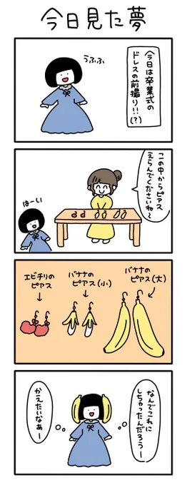 今日見た夢 
