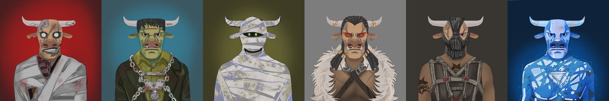 CrazyBULLNFT's tweet photo. Some cool Bull with new style

#SolanaNFT #NFTs #lootproject #0N1Force https://t.co/b7RCOXXYE2