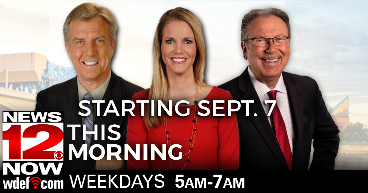 wdefnews12's tweet photo. You asked for more Dave Staley, and we listened. Weekday mornings, 2 hours of Kay, Chip, and now Dave. Starting September 7th on News 12 Now. https://t.co/6KEcii4nx6