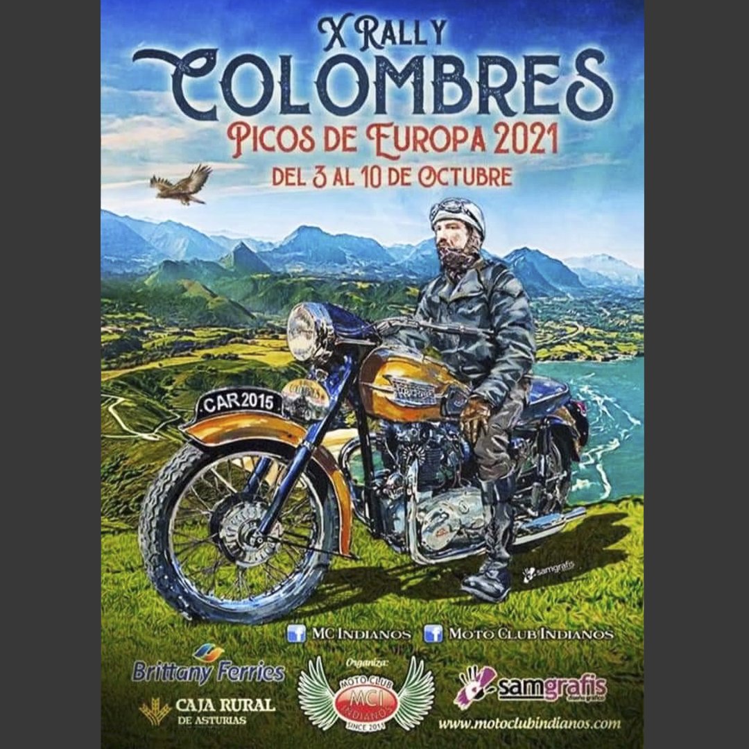 Classic_Cover's tweet photo. ! Del 3 al 10 de octubre de 2021 se celebra el...

🏁 X RALLY COLOMBRES DE 2021

Cita ineludible en el calendario...
Aclamado a nivel internacional, como uno de los mejores Rallies de motos clásicas de Europa.

➡️Información completa: https://t.co/e1Vpd5XJD9 https://t.co/Vo9igjWXVi