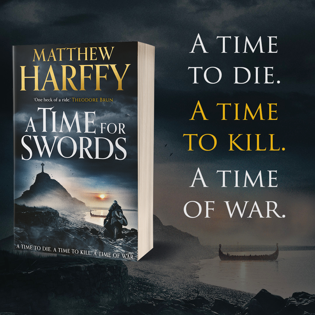 AriesFiction's tweet photo. When the Vikings attack, a novice monk's life is changed forever...

Today we wish @MatthewHarffy the happiest of publication days for his new novel, #ATimeForSwords! 🎉🎉🎉 

The start of this action-packed new #histfic series is out in paperback today: https://t.co/tTi2q1INhd https://t.co/f9meVnJAGi