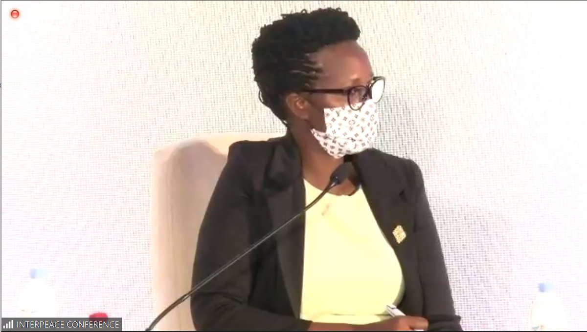 Interpeace_Org's tweet photo. Insightful discussion on the key findings of our baseline assessment in @BugeseraDistr:

“Ex-prisoners of genocide against the Tutsi in #Rwanda should be #reintegrated. They're often stigmatized &amp; communities are not prepared [enough] to accept them"- @odeth_kantengwa, moderator. https://t.co/xQJcdVsoSk
