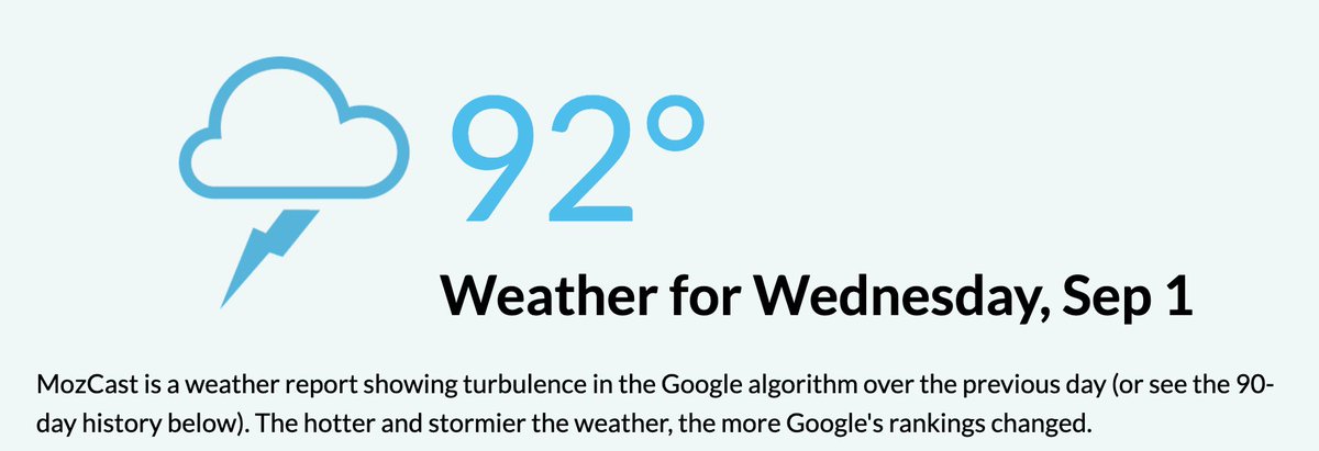 rustybrick's tweet photo. Google Search ranking algorithm update on September 1st - here is what we are seeing https://t.co/8ZV1P6qub2 https://t.co/g22Flv3jtb