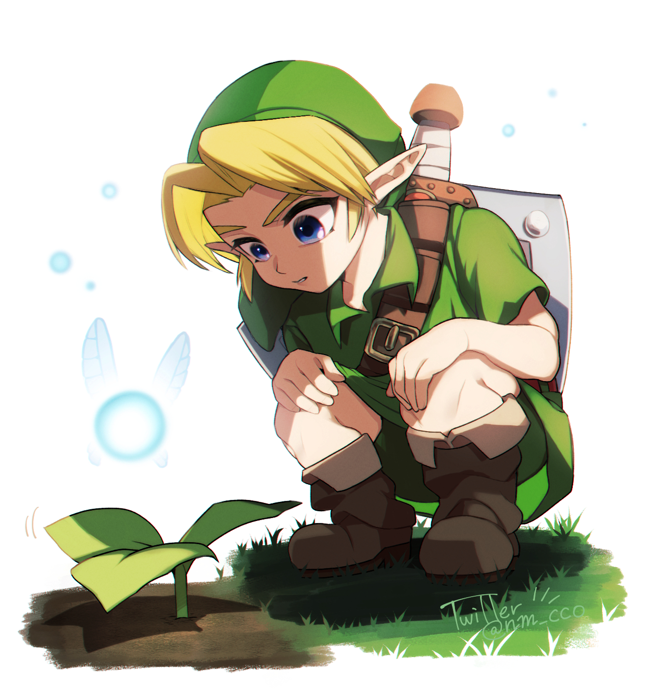 ゼルダの伝説　時のオカリナ　こどもリンク　リアルフィギュア ゼルダの伝説 時のオカリナ リアルフィギュアコレクション