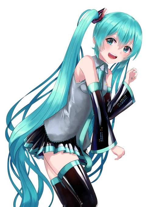 合作で描かせて頂きましたミクちゃんですじゃ!! 