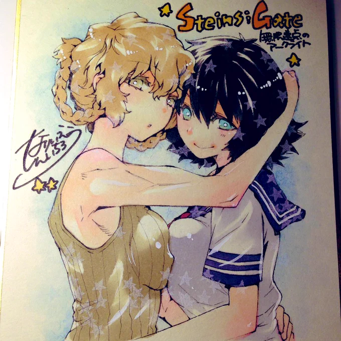 #Drawing STEINS;GATE 
