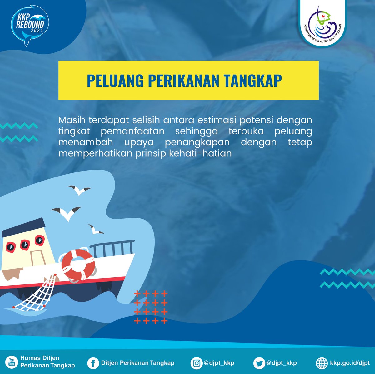 djpt_kkp's tweet photo. Kalau melihat ini, mimin jadi pengen punya usaha perikanan tangkap nih #SahabatBahari 😁🤭

#KKPRebound #BanggaJadiNelayan #MenteriKKP #SaktiWahyuTrenggono https://t.co/LSf0pYILZz