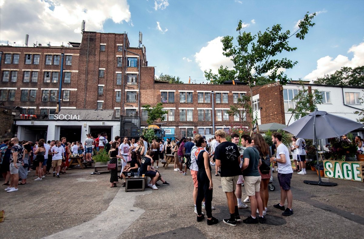 PeckhamVision's tweet photo. Peckham town centre has reinvented itself over the last 15 yrs, reusing old buildings for entertainment, leisure, small enterprises &amp; more: achieved by community action in spite of @lb_southwark old thinking of demolition-led regeneration. @CopelandParkSE @peckhamlevels #CCAction https://t.co/1rQzsIVBG5