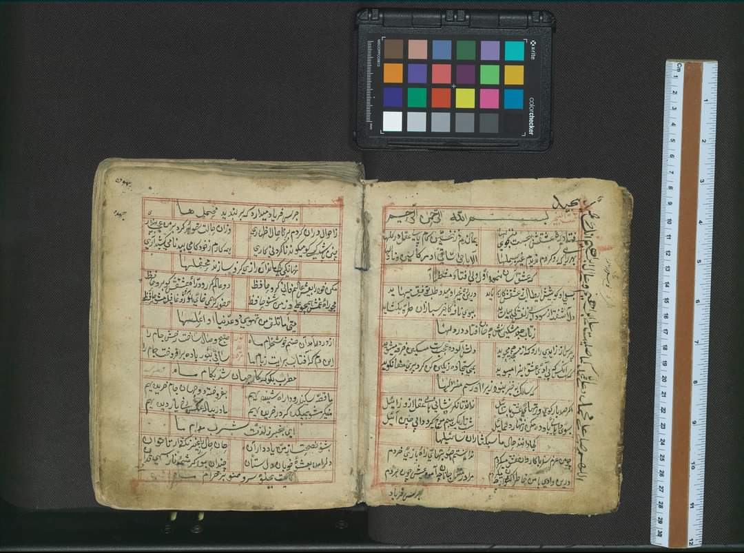 balochistanarch's tweet photo. "دیوانِ  حافظ "
from the collection of Respected Mr. Abdul Rahman Brahui 
a hand-written manuscript from 1330 Hijri.
@jam_kamal 
@abbaskhoso99 
@tourism_archive 
@LiaquatShahwani
@ChiefSecretary https://t.co/N80jljtOKG