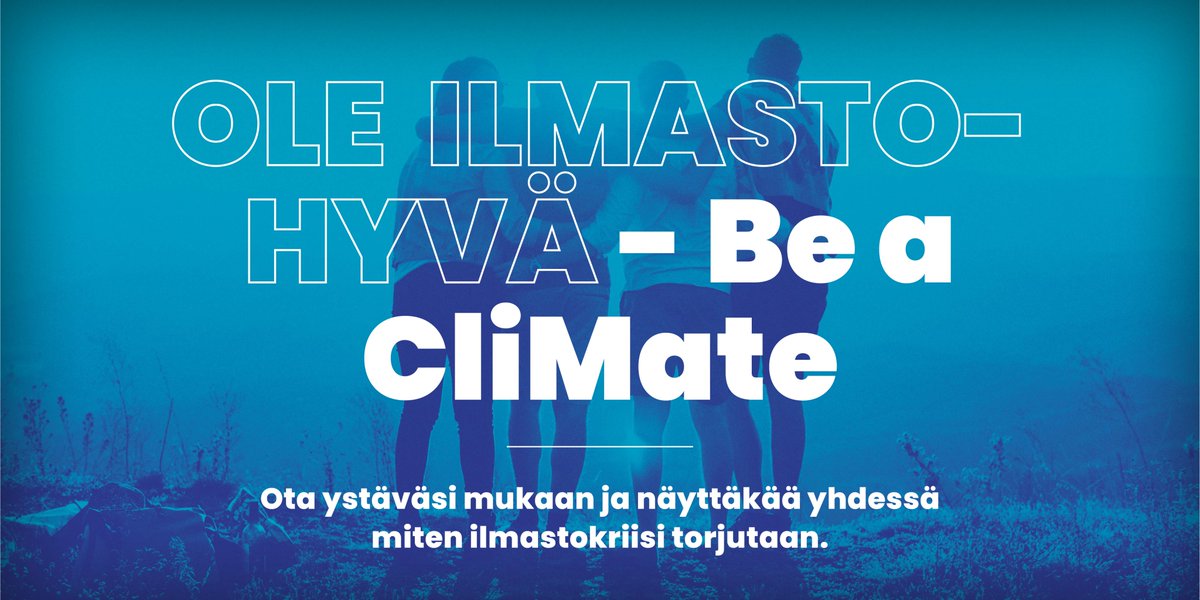 okmfi's tweet photo. Ilmastokriisi vaatii tekoja, ja teot syntyvät hyvistä ideoista.
Osallistu yhteisösi kanssa Nord StarT -kilpailuun hyvällä oppimiskäytänteellä tai -projektilla, missä nuoret näyttävät, miten ilmastokriisi torjutaan.
👉 https://t.co/ti8L5qXv11
#OleIlmastoHyvä #nordstart21 https://t.co/Muh0eakPzR