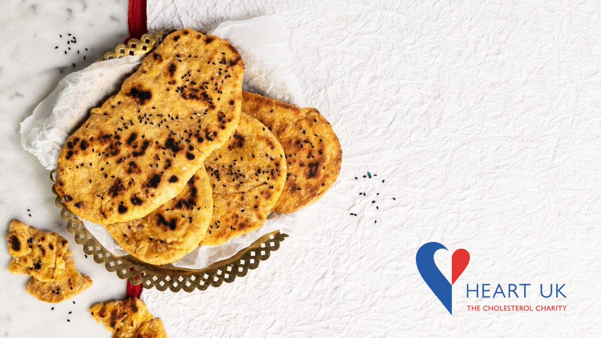 heartukcharity's tweet photo. We have made our favourite accompaniment to curries heart healthy without compromising on taste! This Naan recipe will compliment them perfectly! https://t.co/LyKyC4hgag #UCLP #DietandCholesterol #heartukcharity https://t.co/rSJgRqLSko