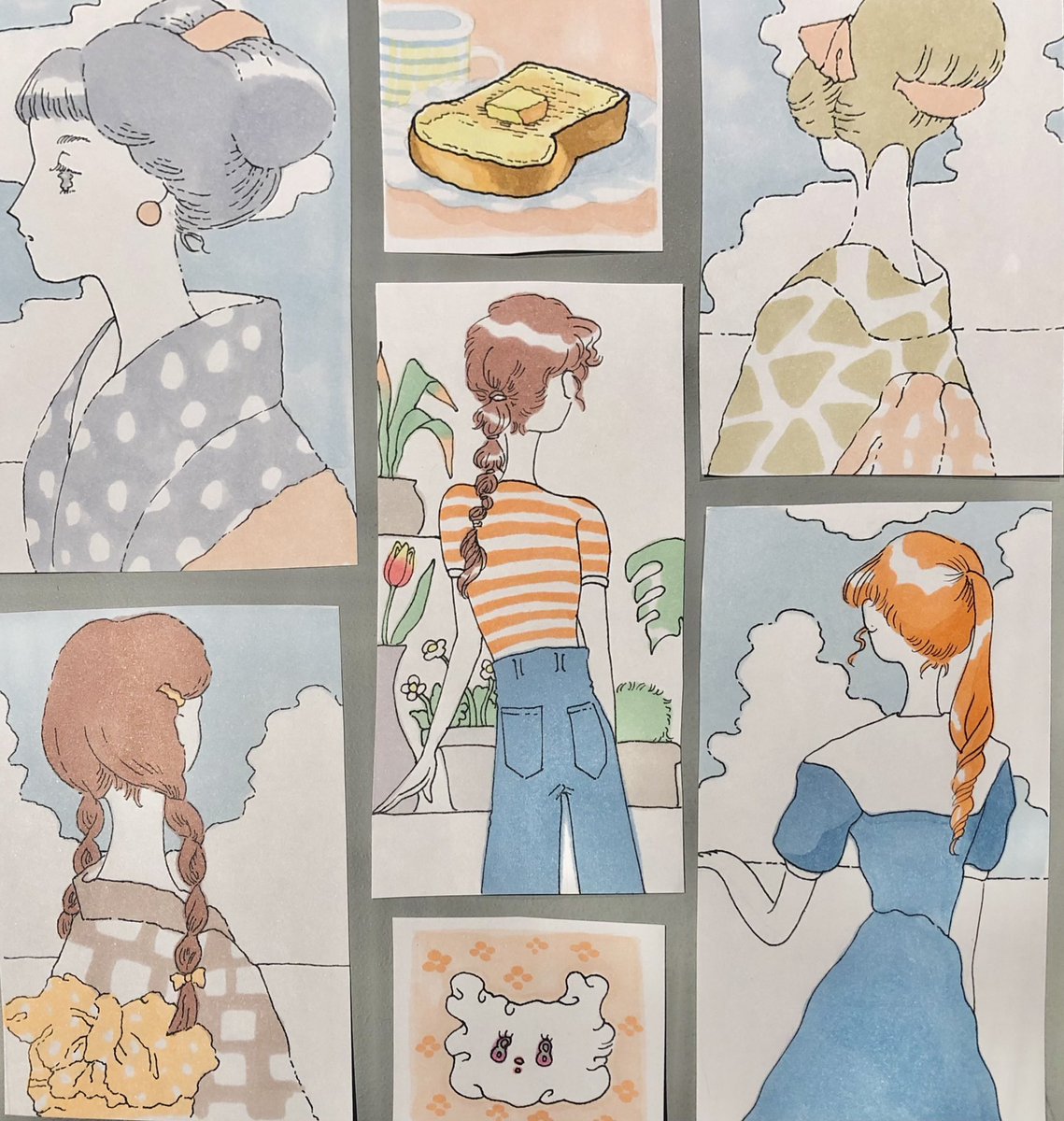 Ohuhu様(@Ohuhu_JP)からイラストマーカー薄色48色と製図ペンをご提供いただきました。

ふんわり広がるインクの質感と描き心地がバツグンで発色も綺麗です。

単色でも混色でも楽しめるのでこれからも色々試してみたいです🌷

#PR #Ohuhu 