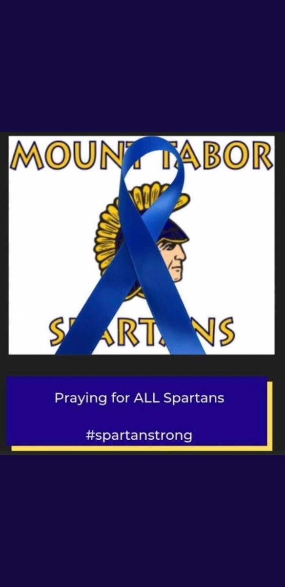 NFVikingsSports's tweet photo. Praying for the entire Mount Tabor community, the students, faculty, and parents. #taborstrong https://t.co/MucVYwAIYy