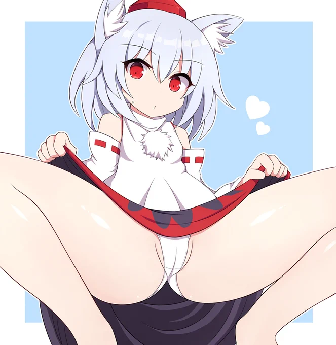 M字開脚椛ちゃん💕 