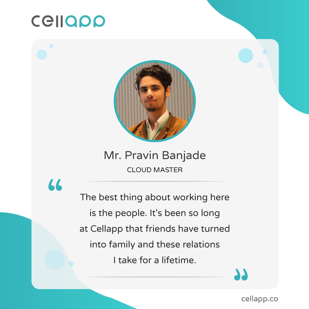 apps2impact's tweet photo. This one got us thinking 🤔
Here's what our Cloud Master Mr. Pravin Banjade has to say about his experience at Cellapp.
.
.
#cellapp #app2impact #incubation #impact #Data #CloudMaster #experienceatcellapp https://t.co/vPSnE87jqH