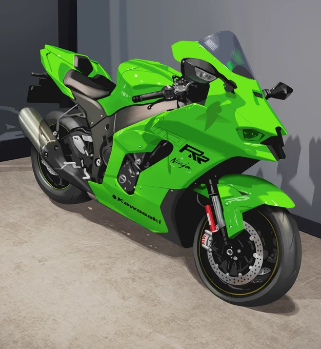 Ninjaroid「2021式ZX10-RR」Made by Kawasaki 