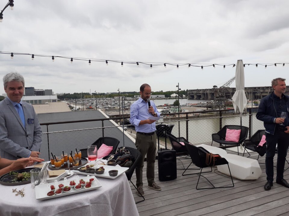 clubentrepribdx's tweet photo. [Déjeuner mensuel] C’est aussi la rentrée pour le #CEBX  🏫 
Nos adhérents se retrouvent au @RadissonBlu Bordeaux pour partager de nouveaux moments conviviaux ; ce déjeuner est le premier temps d’un mois de septembre avec un programme dynamique, concocté par le Club 😀 https://t.co/EEDOn8S2TQ