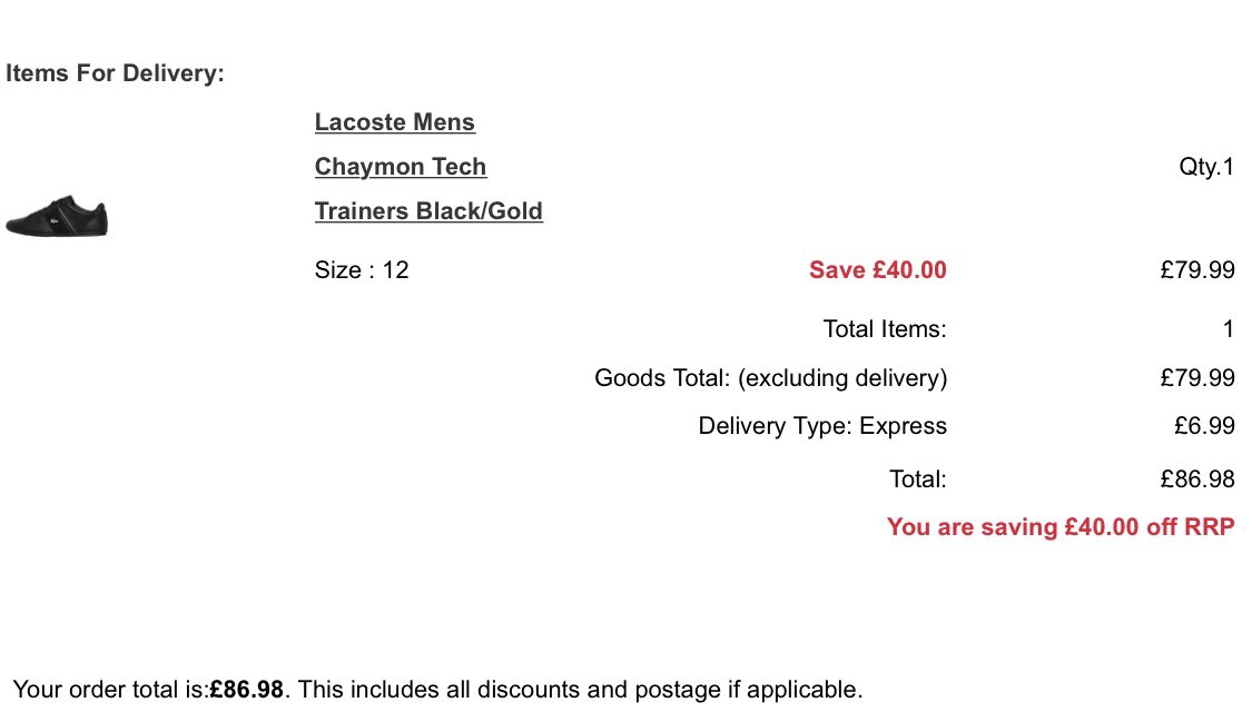 DJTROKEY's tweet photo. @getthelabel So why did your agent tell me to place it on the website then to call back?? If I could place it on the website I would have done for next day delivery! It’s just ridiculous I’ve now ordered with another firm and they’ll be here tomorrow! You don’t deserve my business 😡 https://t.co/Lp8xIKUbtI