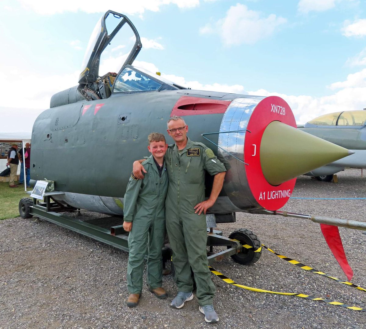 RickHodgson9's tweet photo. Superb job Darren Swinn has carried out restoring the cockpit section of the 'A1 Lightning' XN728

#A1lightning 
#XN728 https://t.co/tBcRGb2smm