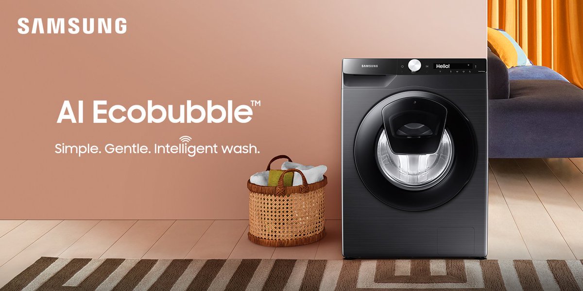 SaruniBM's tweet photo. 2. THE AI WASHING MACHINE

Heard of the statement, "pata pesa ujue weekend sio za kufua nguo"? Well, with this new washing machine will let you piga sherehe and wash your clothes at the same time, how? Let me tell you Maina:

#NewProductLineUp @SamsungKE https://t.co/0rnsgEhDdl