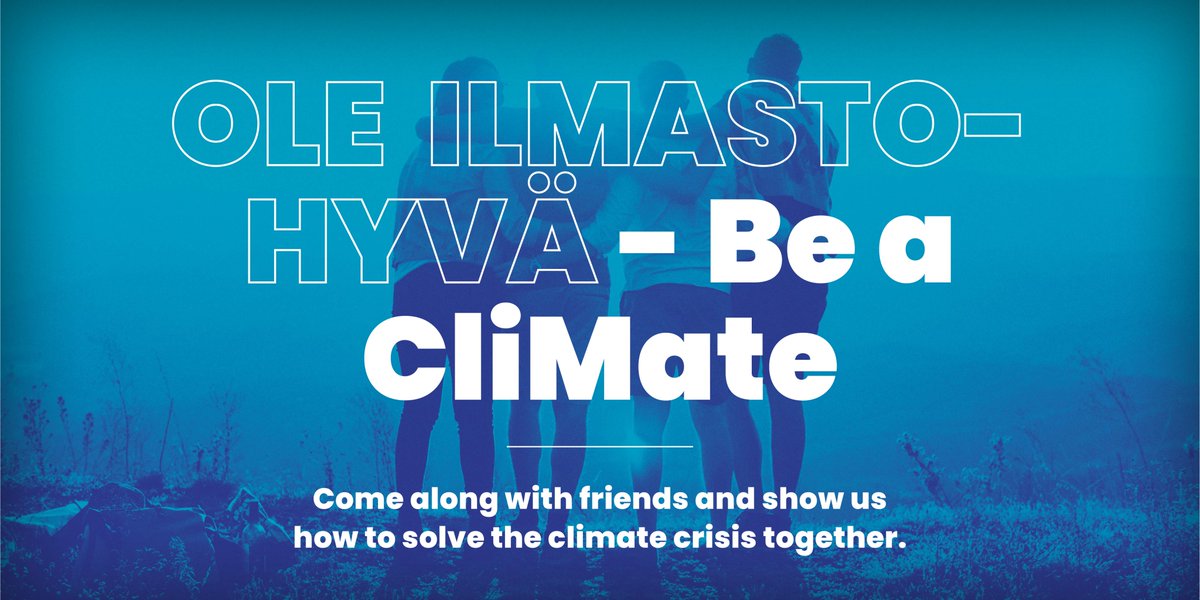 okmfi's tweet photo. The climate crisis requires deeds, and deeds arise from good ideas.
Enter your learning community in the Nord Start competition, where children and youngsters show how to tackle the climate crisis.
👉 https://t.co/3wfnIxgAri
#beaCliMate #nordstart21 https://t.co/TGdtnMjWT7