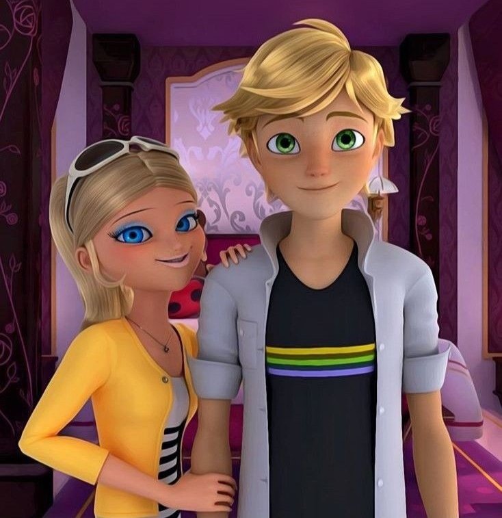 Sezon 4'te olan en kötü şeylerden biri de AdriLoe arkadaşlığının bitmesi oldu Thomas ne yapmak istiyor bilmiyorum ama Chloe'nin çevresi git gide azalıyor
#MiraculousLadybugSeason4