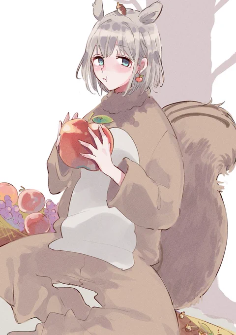 🐿あさひ…着ぐるみもかわいい 
