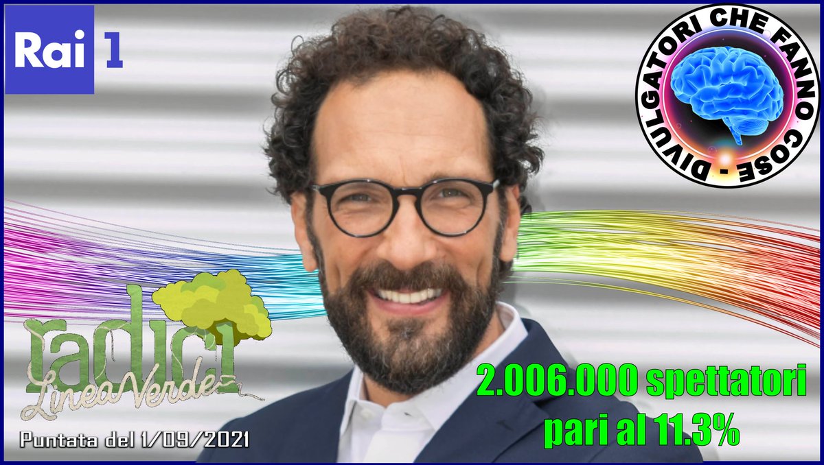 DivulgoConAnsia's tweet photo. Gran bel debutto quello di Federico Quaranta in prima serata, infatti nella serata di ieri, mercoledì 1 settembre 2021, su Rai1 Linea Verde Radici – Storie dalla Terra ha conquistato 2.006.000 spettatori pari all’11.3% di share #AscoltiTv #LineaVerdeRadici #FedericoQuaranta #Rai1 https://t.co/owMm7o5jvF
