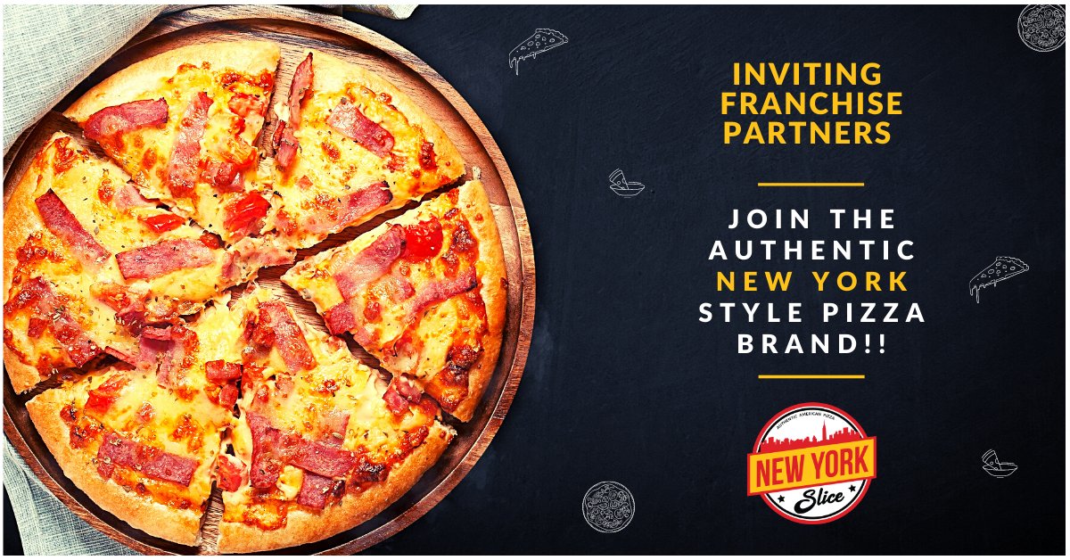 business_fran's tweet photo. BEAT YOUR HIGHEST PROFITS WITH OUR FRANCHISE OPPORTUNITY WITH NY SLICE PIZZA!! #franchise #FranchiseBusiness https://t.co/ts5oHrrjri