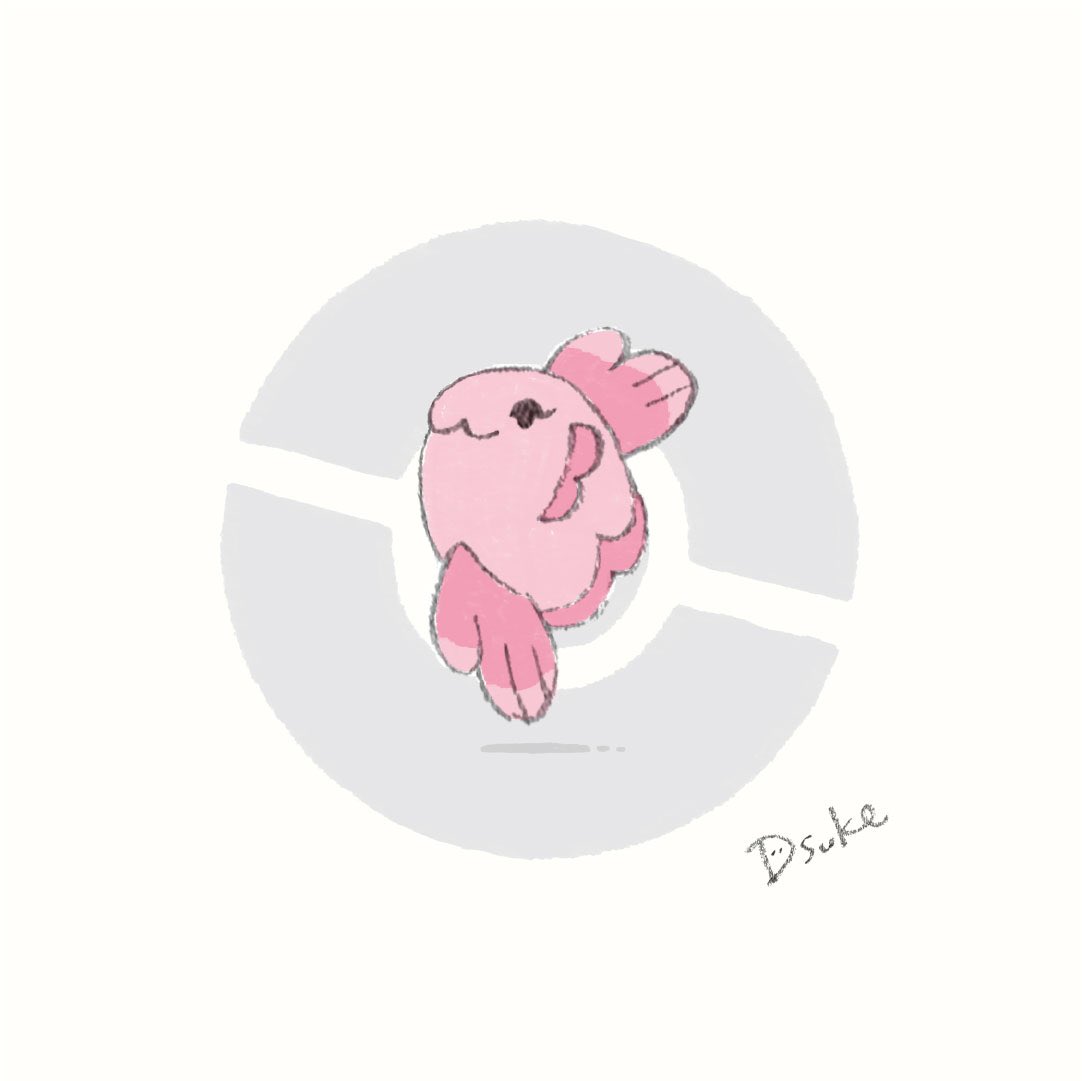 Dsuke ゆるイラスト V Twitter No 594 ママンボウ Pokemon ポケットモンスター ポケモン ポケモン剣盾 ママンボウ