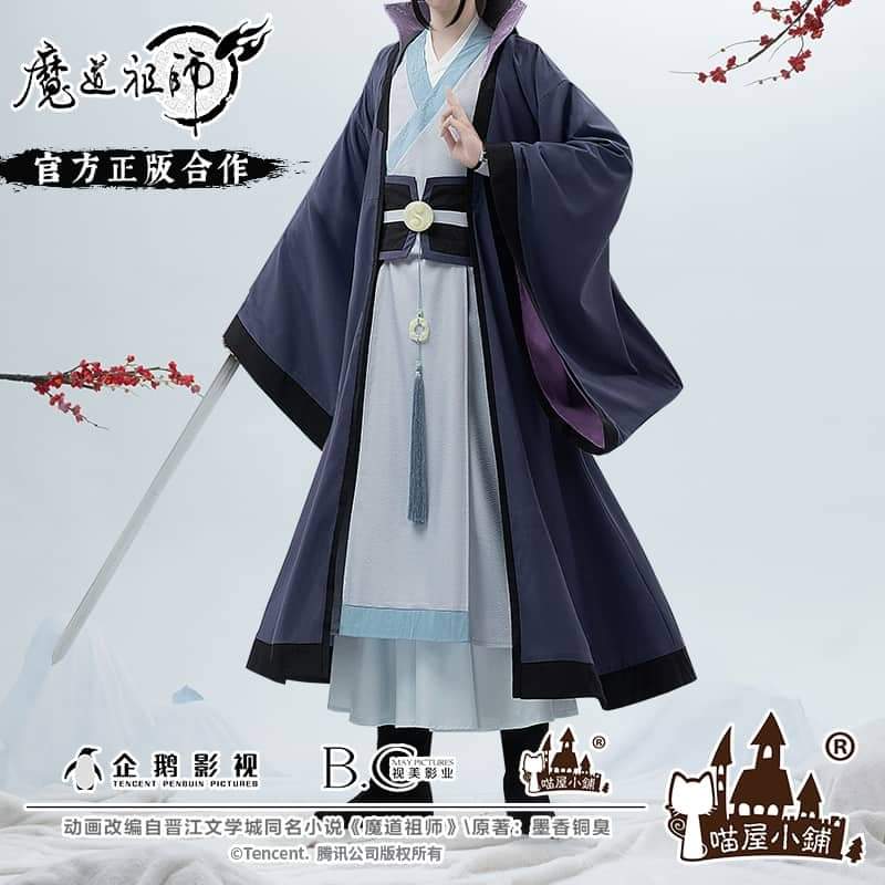 XXueyang's tweet photo. ชุดคอสเพลย์ตัวละคร เมืองอี้ จากอนิเมะเรื่อง #ปรมจารย์ลัทธิมาร #modaozushi  วางจัดจำหน่ายแล้ว

" มาดูสิ! มาดู! ชุดดูดียิ่งนัก พวกเจ้าว่าไหม "

ลิงก์ช่องทางการสั่งซื้ออยู่ด้านล่างใต้เมนชั่น https://t.co/7oh7Gm607a