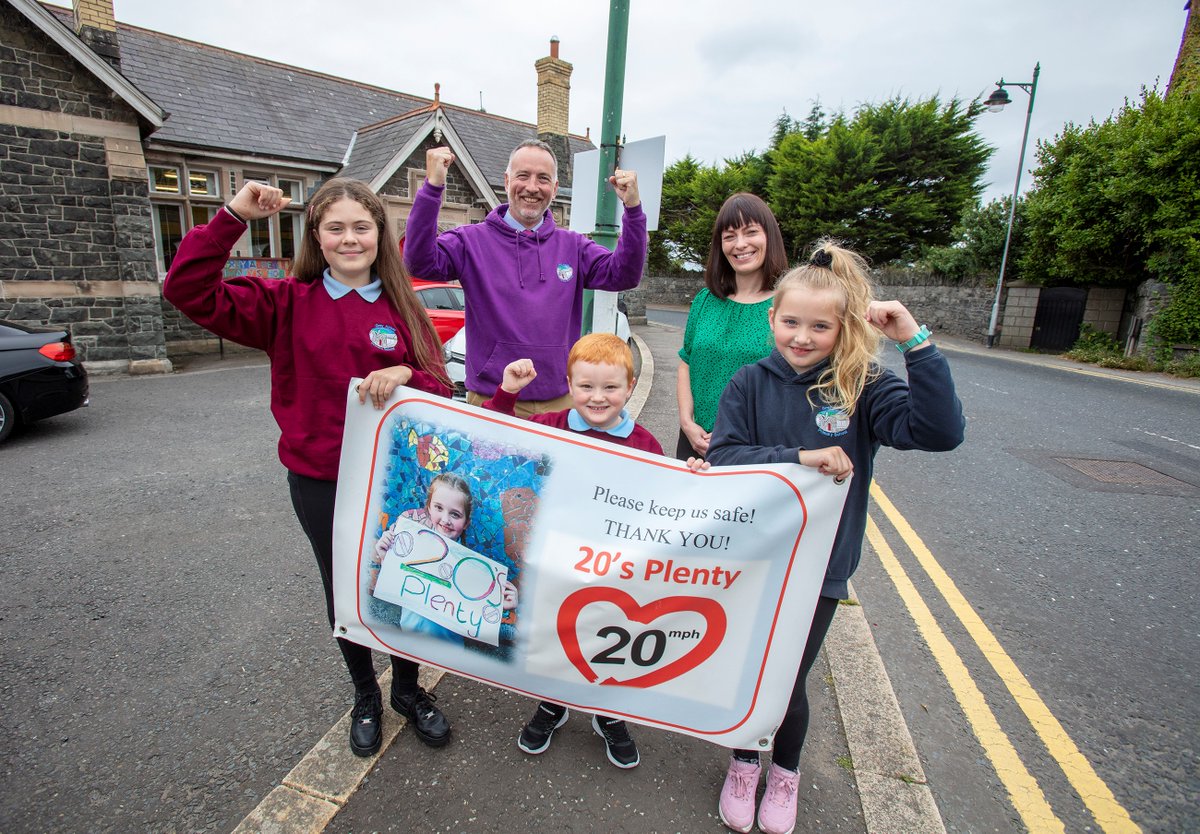 deptinfra's tweet photo. Infrastructure Minister @NicholaMallon has today announced the roll out of Phase 2 of the part-time 20mph speed limit schemes at 106 schools across Northern Ireland. 
Details at https://t.co/4QPq5aHW5o https://t.co/cGAgzsEdsJ