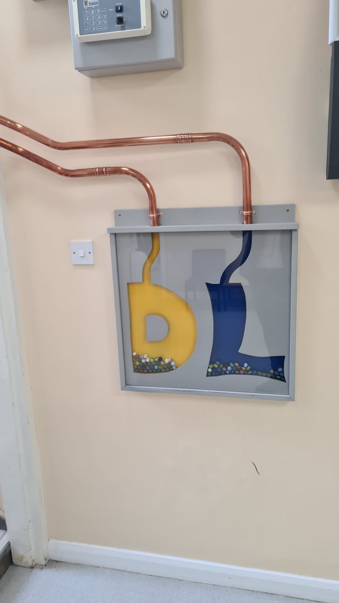 KillinPrimary's tweet photo. Check out our new School House Points Display...our very own Marble Run!!! Big thank you to Mr and Mrs Hibbert for all their hardwork to get this put together. Children will be earning House Points this term for demonstrating Kindness...who will be the Kindest House? #KPSkillinit https://t.co/QAXV90FTKq