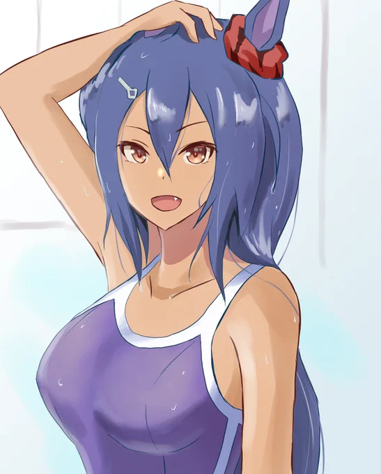 水滴るヒシアマゾン
#ウマ娘 
