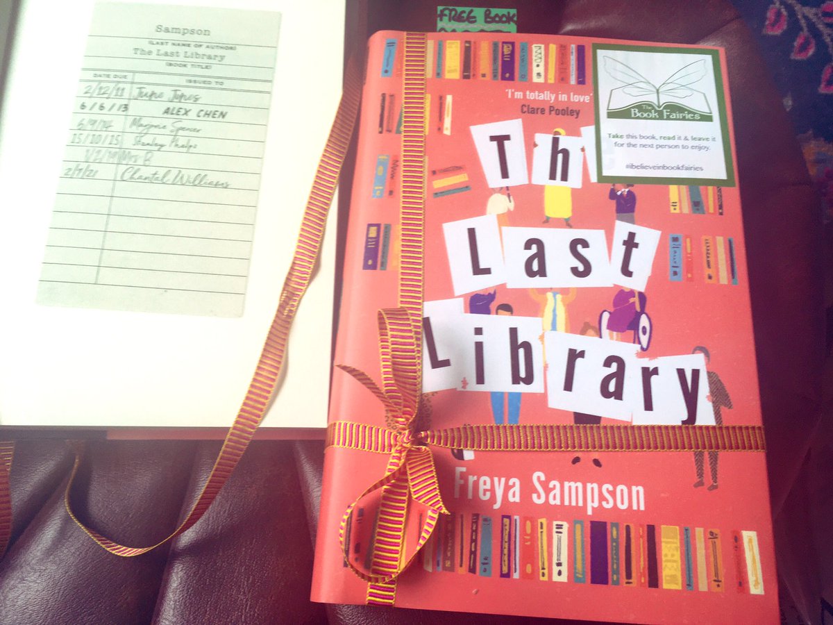 Beachdrifter74's tweet image. Grab your library cards and keep your eyes peeled around the UK today! 

Book Fairies are excited to be out sharing copies of this gorgeous book #TheLastLibrary by @SampsonF 📚📚

We love our local libraries…maybe you’ll find one hidden at yours! 🧚‍♂️✨

#ibelieveinbookfairies