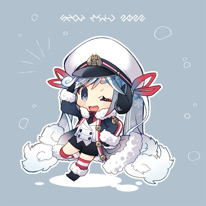 雪ミク'22ちゃんのちっこいの🙃
#雪ミク2022 