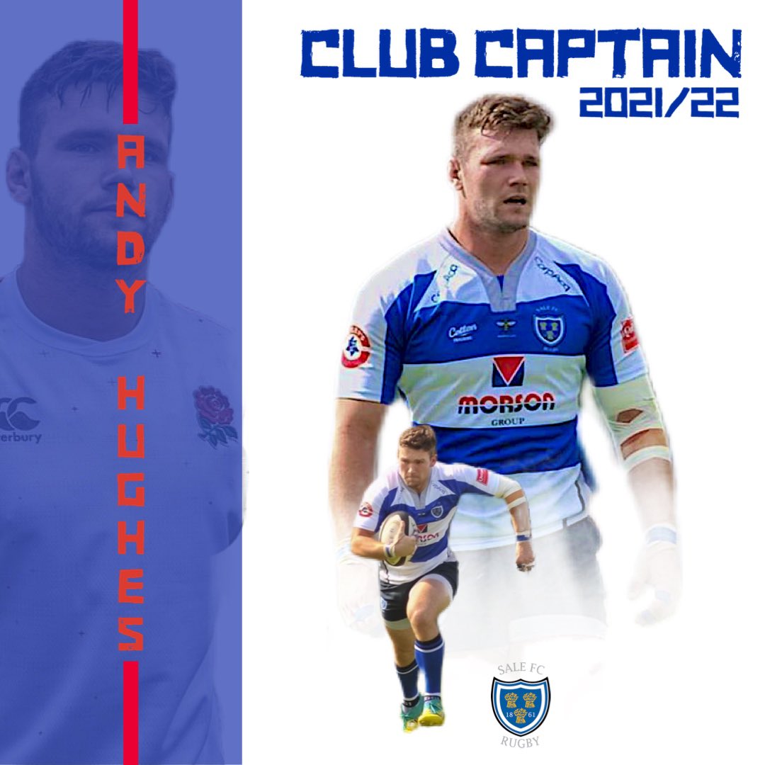 Director of Rugby, Jonathan Keep, is pleased to announce the club captain for the 2021/22 season. Andrew Hughes. 

Congrats Hughesy 
#OneSaleFC