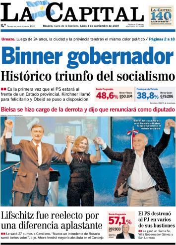 NataliaEnricoPS's tweet photo. El 2 de septiembre de 2007 Hermes Binner se convertía en el primer gobernador socialista de Argentina.
La victoria de la ética y la política. De la solidaridad, el diálogo, la participación, la transparencia, la obra pública.
#GRACIASHERMES
#OrgulloSocialista
#OrgulloProgresista https://t.co/JRxIal9DL8