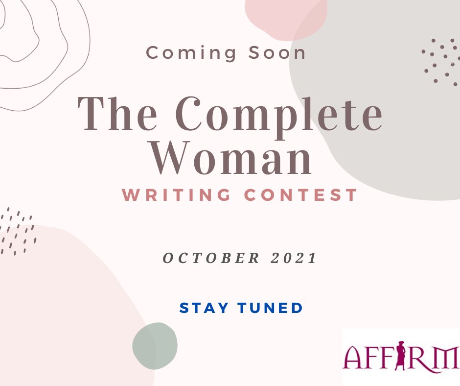 AffirmWoman's tweet photo. Coming soon...!!!
THE #COMPLETEWOMAN
The woman that is in control of her life.
The woman who has been told to shut up because of her gender, yet she speaks even louder because she is beyond a sexual being...
https://t.co/5ePth8kdLm https://t.co/TZdRqkWmLU