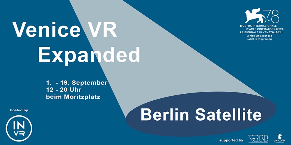 EDFVR1's tweet photo. Heute startet die @FilmFestivalVe. Wieder dabei mit #VeniceVRExpanded ist unser Mitglied @invr_space , supporter by @VRBB_1 #UnicornWorkspaces.
Join the show: https://t.co/XGlwlDSLzB https://t.co/hxiGiEFDDc