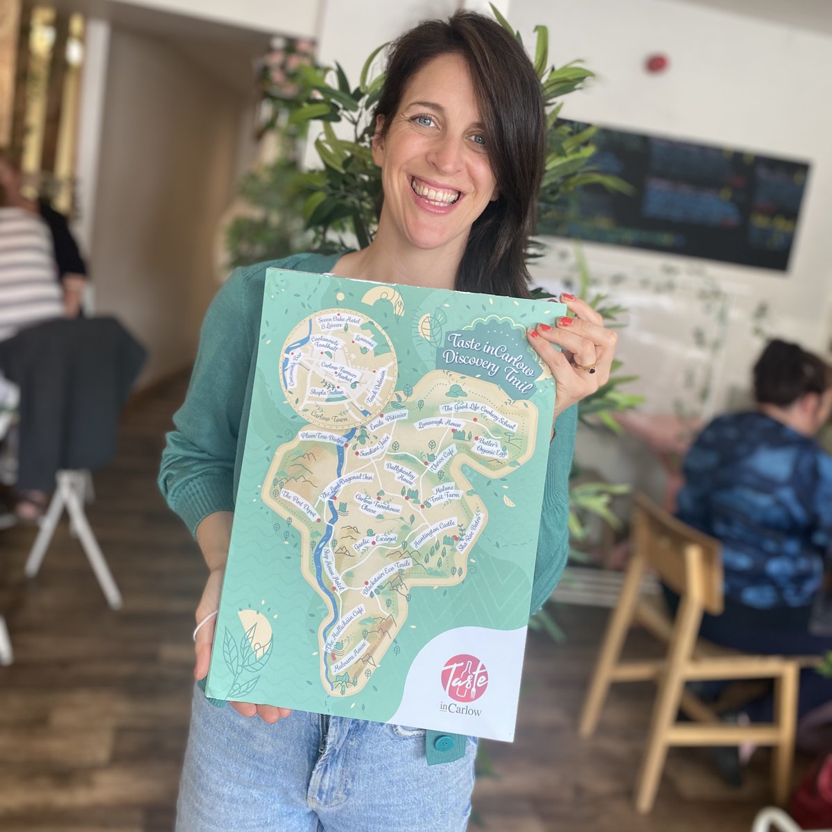 Thrivecafe_'s tweet photo. You won’t find a prouder Carlow woman 🇬🇳 

You’ll find our lovely little cafe on the #tasteinCarlow map along with our many neighbours. 

Explore all of the amazing grub Carlow has to offer along the trial at www.taste in https://t.co/HcwxpR64nq 💚

#thrivecafe #carlow https://t.co/hiakRobfnV