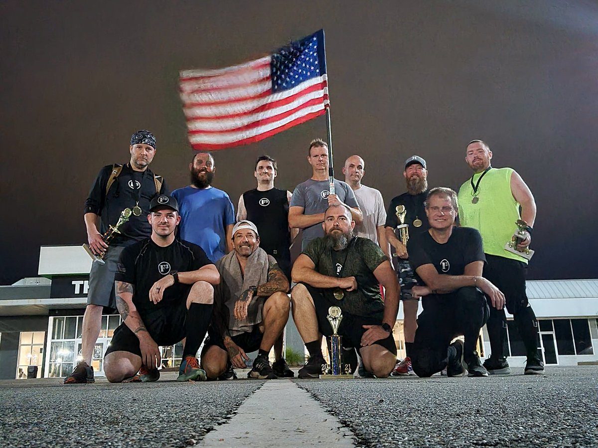 F3Hoodwink's tweet photo. 5k before 5am followed up with the IRONPAX Challenge! Definitely going be hydrating today.... https://t.co/IVdL9Fg52U