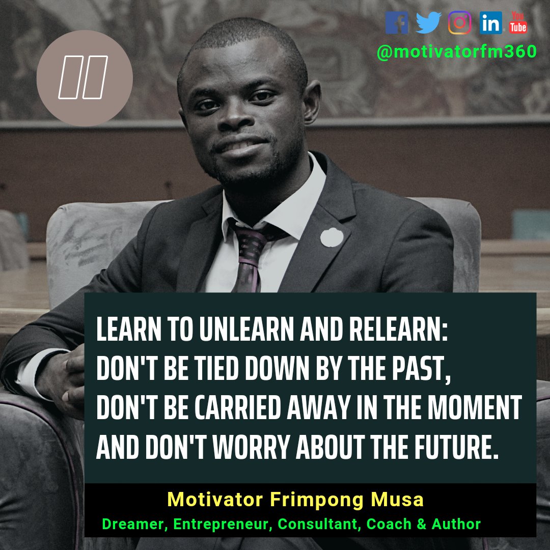 motivatorfm360's tweet photo. Happy New Month🎊.
You are alive and that is what matters most🎯.
Everything will be fine🥂❤🙏
#CareerAndPersonalCoach🤝
#DevelopmentSpecialist 👷♂️
#SerialEntrepreneur👨🔧
#MotivatorFrimpongMusa✊
#InspiringTrueGreatness⭐ https://t.co/mFcvHwFLCm