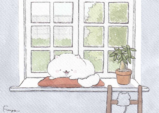 日向ぼっこ☀️ 