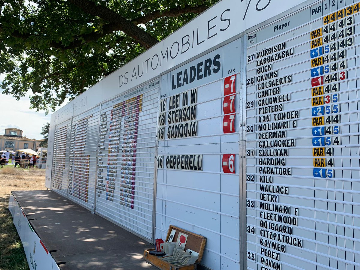 ItalianOpen's tweet photo. 🚨 Breaking news 🚨 

Grande inizio per 🇫🇮 #Samooja e 🇳🇿 #Lee

Con loro sul -7 anche 🇸🇪 #Stenson, uno dei 3 vincitori Major in gara, che chiude il R1 con una prova boogey free. 

#DSOpendItalia https://t.co/Ro6nHS7q2C